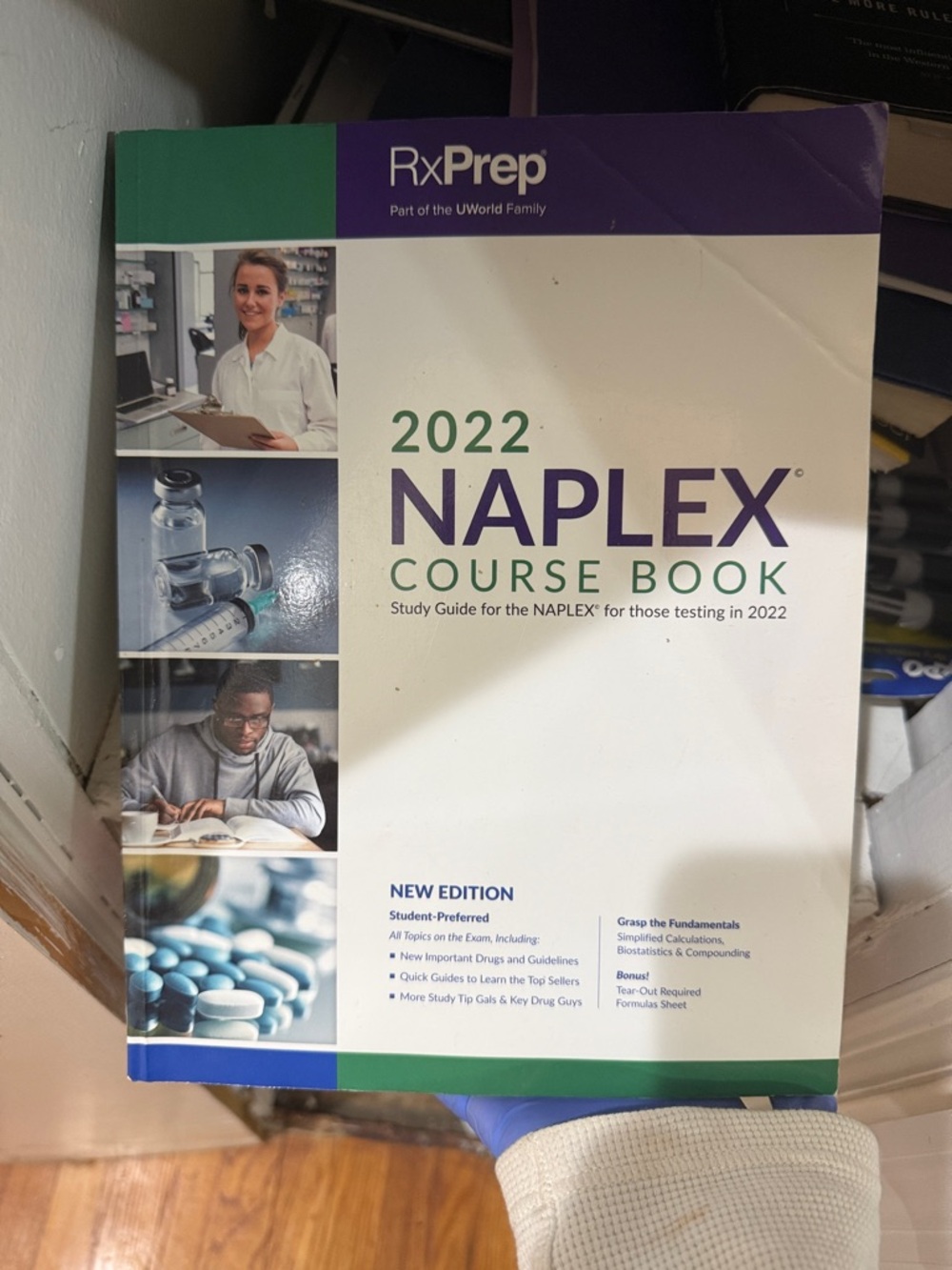 RxPrep 2022 NAPLEX Course Book - White & Purple Cover